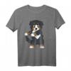 Berner Sennenhund Floss Like A Boss Tanz Geschenk T-Shirt - Lustiges Hundegeschenk für Hundeliebhaber, Männer, Frauen & Kinder