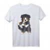 Berner Sennenhund Floss Like A Boss Tanz Geschenk T-Shirt - Lustiges Hundegeschenk für Hundeliebhaber, Männer, Frauen & Kinder