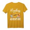 Lesen ist Eintrittskarte für Abenteuer Buchliebhaber T-Shirt – Perfektes Geschenk für Leser, Bibliothekare und Bücherfreunde
