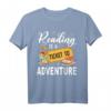 Lesen ist Eintrittskarte für Abenteuer Buchliebhaber T-Shirt – Perfektes Geschenk für Leser, Bibliothekare und Bücherfreunde