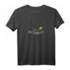 Bee yourself Damen T-Shirt mit Bienen- und Gartendesign – Für Naturschutz, Imker, Gärtner & Veganer, Umwelt & Artenvielfalt