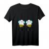 Damen Boobees Bienen T-Shirt mit V-Ausschnitt - Lustiges Honigwaben & Bienengeist Motiv für Fasching, Halloween & Partys