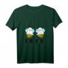Damen Boobees Bienen T-Shirt mit V-Ausschnitt - Lustiges Honigwaben & Bienengeist Motiv für Fasching, Halloween & Partys