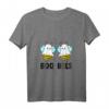 Damen Boobees Bienen T-Shirt mit V-Ausschnitt - Lustiges Honigwaben & Bienengeist Motiv für Fasching, Halloween & Partys