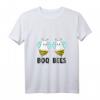 Damen Boobees Bienen T-Shirt mit V-Ausschnitt - Lustiges Honigwaben & Bienengeist Motiv für Fasching, Halloween & Partys