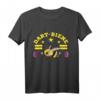 Lustiges Dart Bienen Outfit T-Shirt mit Dartscheibe & Dartpfeilen – Perfekt für Dartspieler & Dartfans