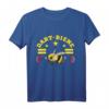 Lustiges Dart Bienen Outfit T-Shirt mit Dartscheibe & Dartpfeilen – Perfekt für Dartspieler & Dartfans
