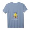 Damen Bee the Hoop süßes Hula Biene Hullern Hoop Fitness T-Shirt mit V-Ausschnitt – Stylisches Sportshirt für Hula Sessions & Trendfans