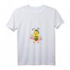 Damen Bee the Hoop süßes Hula Biene Hullern Hoop Fitness T-Shirt mit V-Ausschnitt – Stylisches Sportshirt für Hula Sessions & Trendfans