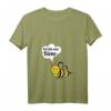 Damen Imker T-Shirt mit V-Ausschnitt - Lustiges Bienen Motiv als Geschenk für Bienenzüchterinnen