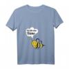 Damen Imker T-Shirt mit V-Ausschnitt - Lustiges Bienen Motiv als Geschenk für Bienenzüchterinnen