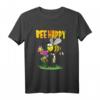 Biene Lustig mit Spruch T-Shirt - Bee Happy, Geschenk für Imker, Bienenliebhaber & Kinder, Perfekt für Geburtstag & Zwischendurch