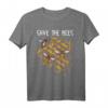 Save The Bees Rettet Die Bienen Imker Bienenzüchter T-Shirt – Für Naturschutz und Bienenliebhaber