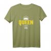 Damen Queen Imker T-Shirt mit Bienenwabe und Honig Motiv – Perfektes Geschenk für Imkerinnen, Bienenzüchter und Honigliebhaber