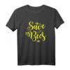 Save The Bees T-Shirt – Imker Geschenk zum Schutz der Bienen, ideal für Umwelt- und Naturschützer, Weihnachten & Geburtstage
