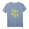Save The Bees T-Shirt – Imker Geschenk zum Schutz der Bienen, ideal für Umwelt- und Naturschützer, Weihnachten & Geburtstage