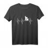 Imker Herzschlag Pulslinie EKG Bienenliebhaber T-Shirt – Perfektes Geschenk für Imker, Bienenzüchter & Honigliebhaber
