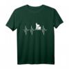Imker Herzschlag Pulslinie EKG Bienenliebhaber T-Shirt – Perfektes Geschenk für Imker, Bienenzüchter & Honigliebhaber