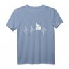 Imker Herzschlag Pulslinie EKG Bienenliebhaber T-Shirt – Perfektes Geschenk für Imker, Bienenzüchter & Honigliebhaber