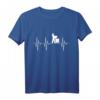 Imker Herzschlag Pulslinie EKG Bienenliebhaber T-Shirt – Perfektes Geschenk für Imker, Bienenzüchter & Honigliebhaber