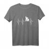 Imker Herzschlag Pulslinie EKG Bienenliebhaber T-Shirt – Perfektes Geschenk für Imker, Bienenzüchter & Honigliebhaber