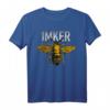 Schöne Bienenzucht und Imker T-Shirt – Perfektes Geschenk für Papa & Opa in der Imkerei, Bienen- und Honigliebhaber
