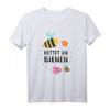Rettet die Bienen Imker Biene Honig Naturschutz T-Shirt – Originelles Design für Naturschützer, Imker & Bienenliebhaber