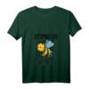 Damen Bienen Honig Optimismus Heißt Umgedreht Sumsi mit Po Imker T-Shirt V-Ausschnitt – Lustiges Geschenk für Imker, Zeidler & Bienenliebhaber