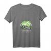 Damen E-Bike T-Shirt mit Spruch 'Lächeln statt Hecheln' – Lustiges Radfahrer Design für Berg- & Mountainbike Liebhaber, perfekt als Geschenk