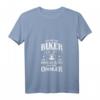 Damen Mama Mutter Bikerin Bike Biker Motorrad T-Shirt mit V-Ausschnitt – Perfektes Geschenk für Muttertag, Geburtstag & Jubiläum