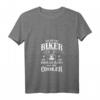 Damen Mama Mutter Bikerin Bike Biker Motorrad T-Shirt mit V-Ausschnitt – Perfektes Geschenk für Muttertag, Geburtstag & Jubiläum
