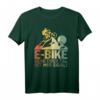 Berg oder Tal ist mir egal - Lustiges E-Bike Retro T-Shirt für Radfahrer, perfekte Geschenkidee für Weihnachten & Geburtstag