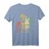Berg oder Tal ist mir egal - Lustiges E-Bike Retro T-Shirt für Radfahrer, perfekte Geschenkidee für Weihnachten & Geburtstag