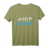 EVOLUTION E-Auto, E-Bike & Elektromobilität T-Shirt – Nachhaltige Energie, Umwelt & Zero Emissions für Technik- und Umweltfans