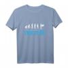 EVOLUTION E-Auto, E-Bike & Elektromobilität T-Shirt – Nachhaltige Energie, Umwelt & Zero Emissions für Technik- und Umweltfans
