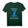 Warum Ich Ohne Akku Fahre Weil Ich Es Kann Radfahrer Spruch T-Shirt – Motivationsshirt für Radfahrer, Geschenkidee für Mountainbiker & Rennradfahrer