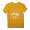 E-Bike Spruch T-Shirt - Lächeln Statt Hecheln, lustiges Geschenk für Fahrradfahrer, Männer & Frauen, Papa, Mama, Oma & Opa