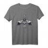 Schmetterling Motte T-Shirt – Morbid Moon mit Sacred Geometrie, Gothic, Mystik & Spiritueller Kunst