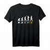 Bitcoin Evolution Crypto Millionär T-Shirt – Kryptowährung Geld, Bitcoin Händler & Crypto Enthusiasten Geschenk