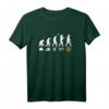 Bitcoin Evolution Crypto Millionär T-Shirt – Kryptowährung Geld, Bitcoin Händler & Crypto Enthusiasten Geschenk