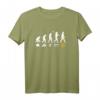 Bitcoin Evolution Crypto Millionär T-Shirt – Kryptowährung Geld, Bitcoin Händler & Crypto Enthusiasten Geschenk