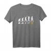 Bitcoin Evolution Crypto Millionär T-Shirt – Kryptowährung Geld, Bitcoin Händler & Crypto Enthusiasten Geschenk
