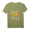 Travel Is my Therapy T-Shirt – Lustiges Reiseoutfit für Backpacker, Reiseblogger & Fernweh-Geplagte, Perfektes Geschenk für Weltenbummler