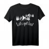 Let's Get Lost T-Shirt – Das perfekte Reiseoutfit für Weltenbummler und Abenteuerfans, ideal als Geschenk für Reiseliebhaber & Reiseblogger