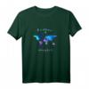 Weltkarte T-Shirt Geschenkidee für Reisende & Travel Blogger – Perfekt für Fernweh und Weltreise