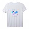 Weltkarte T-Shirt Geschenkidee für Reisende & Travel Blogger – Perfekt für Fernweh und Weltreise