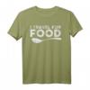 I Travel For Foodie Blogger Geschenk T-Shirt – Perfekt für Reisen, Fotografie und Foodie Abenteuer | Weihnachts- & Geburtstagsgeschenk für Familie & Freunde