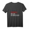 Damen T-Shirt Geboren Um Zu Schreiben – Kreatives Schriftstellerinnen Outfit mit V-Ausschnitt, Perfekt als Geschenk für Buchautorinnen & Bloggerinnen