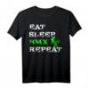 Eat Sleep BMX Repeat Lustiges BMX T-Shirt – Witziges Geschenk für BMX Fahrer und BMX Fans