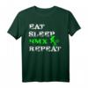 Eat Sleep BMX Repeat Lustiges BMX T-Shirt – Witziges Geschenk für BMX Fahrer und BMX Fans